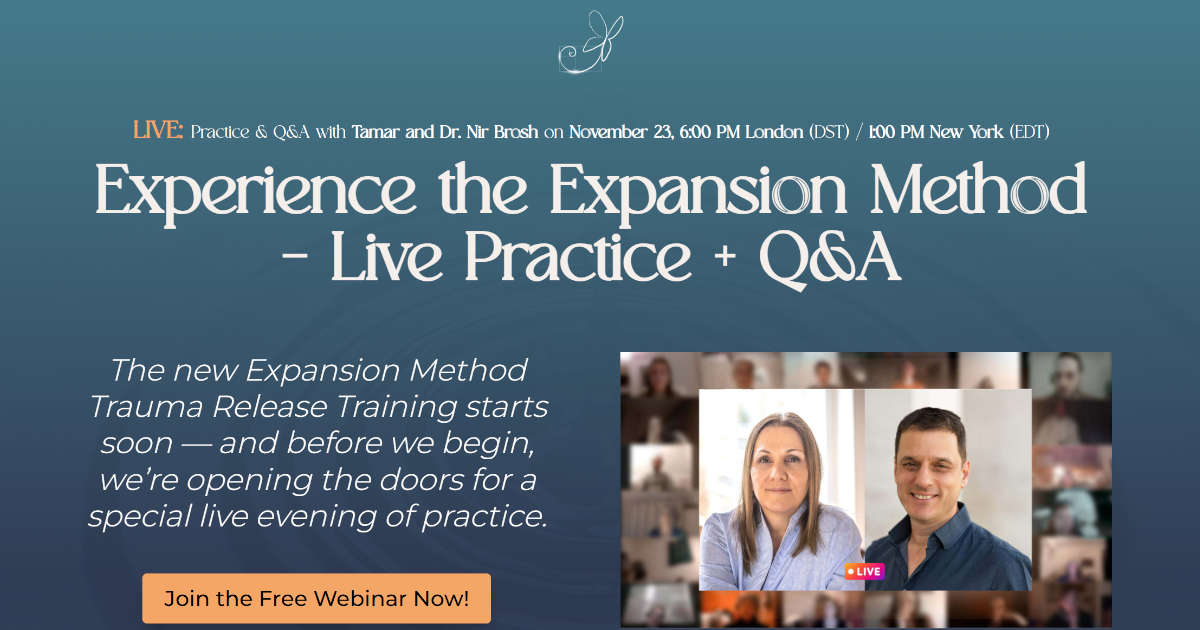 [WEBINAR] Experience the Expansion Method: Live Practive + Q&A - The ...